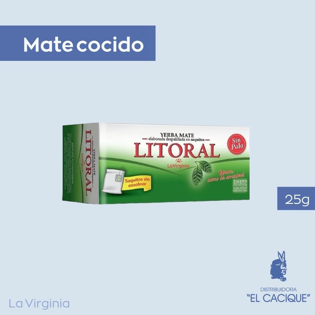 MATE COCIDO LA VIRGINIA X 25 GR.